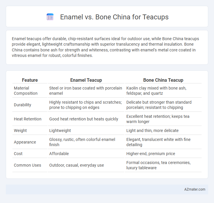 Enamel vs. Bone China for Teacups - What is The Difference?