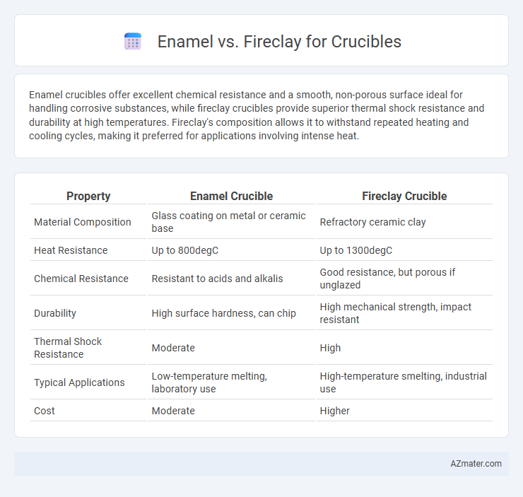 Enamel vs. Fireclay for Crucibles - What is The Difference?