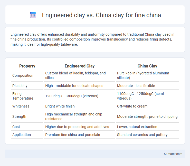 Engineered clay vs. China clay for fine china - What is The Difference?