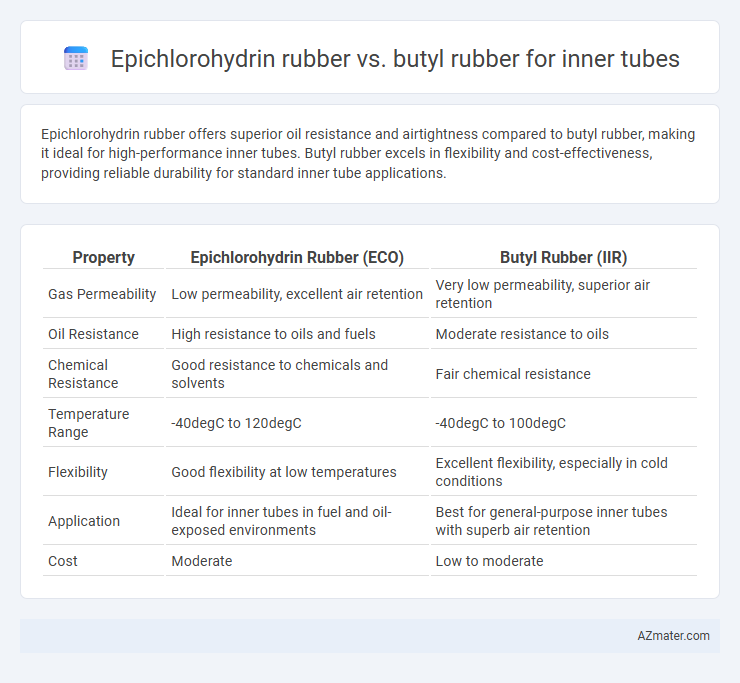 Epichlorohydrin rubber vs. butyl rubber for inner tubes - What is The Difference?