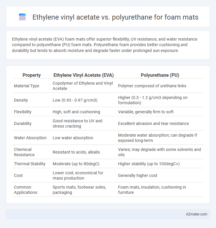 Ethylene vinyl acetate vs. polyurethane for foam mats - What is The Difference?