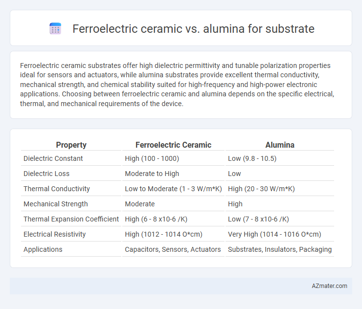 Ferroelectric ceramic vs. alumina for substrate - What is The Difference?