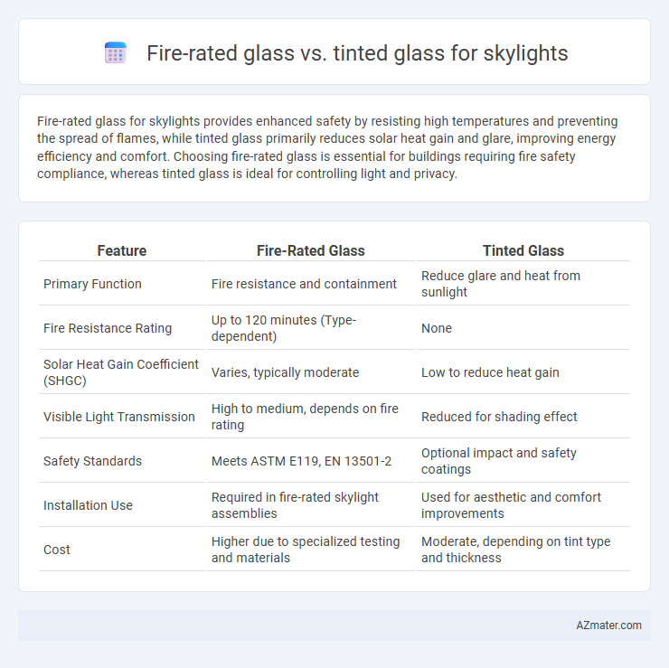 Fire-rated glass vs. tinted glass for skylights - What is The Difference?