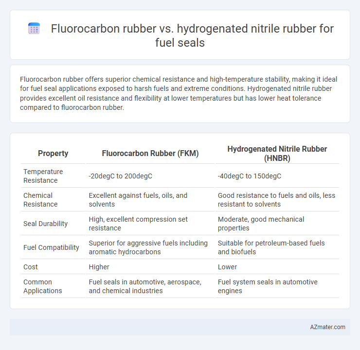 Fluorocarbon rubber vs. hydrogenated nitrile rubber for fuel seals - What is The Difference?