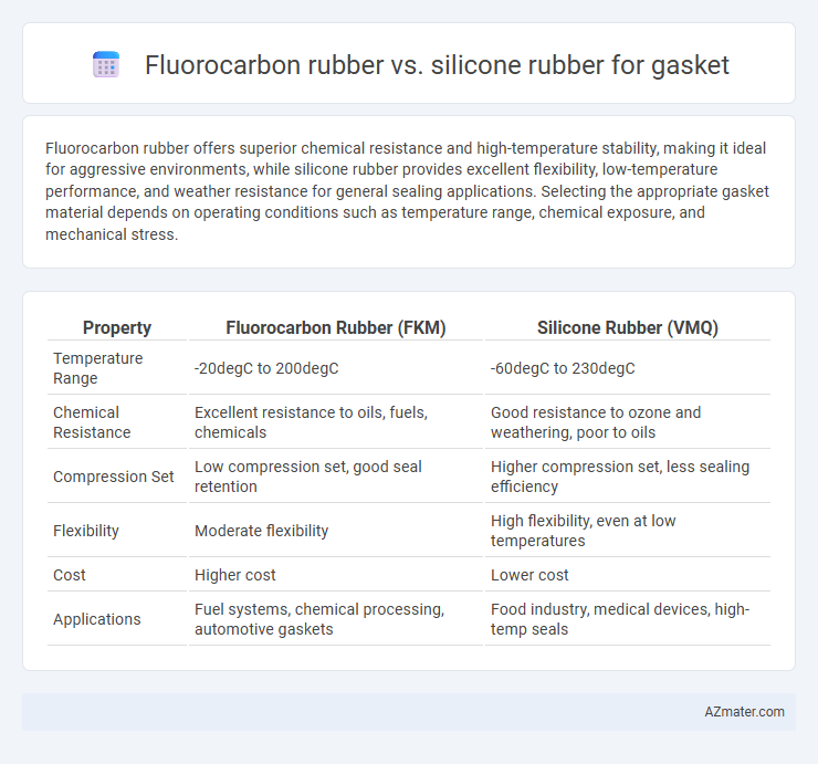 Fluorocarbon rubber vs. silicone rubber for gasket - What is The Difference?