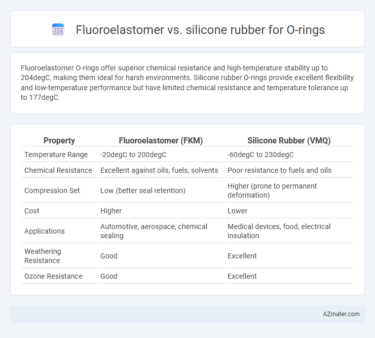 Fluoroelastomer vs. silicone rubber for O-rings - What is The Difference?