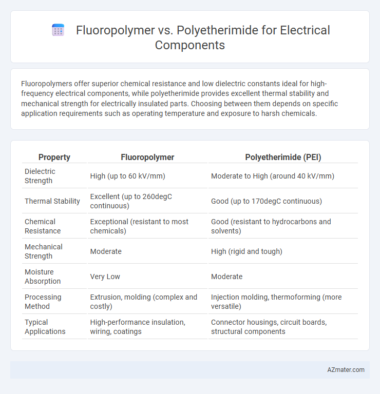 Fluoropolymer vs. Polyetherimide for Electrical Components - What is The Difference?