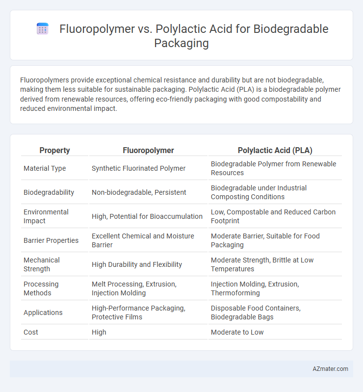 Fluoropolymer vs. Polylactic Acid for Biodegradable Packaging - What is The Difference?