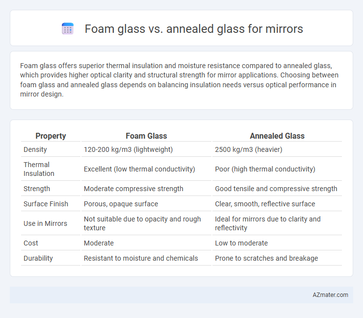 Foam glass vs. annealed glass for mirrors - What is The Difference?