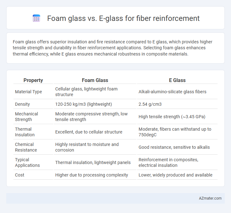 Foam glass vs. E-glass for fiber reinforcement - What is The Difference?
