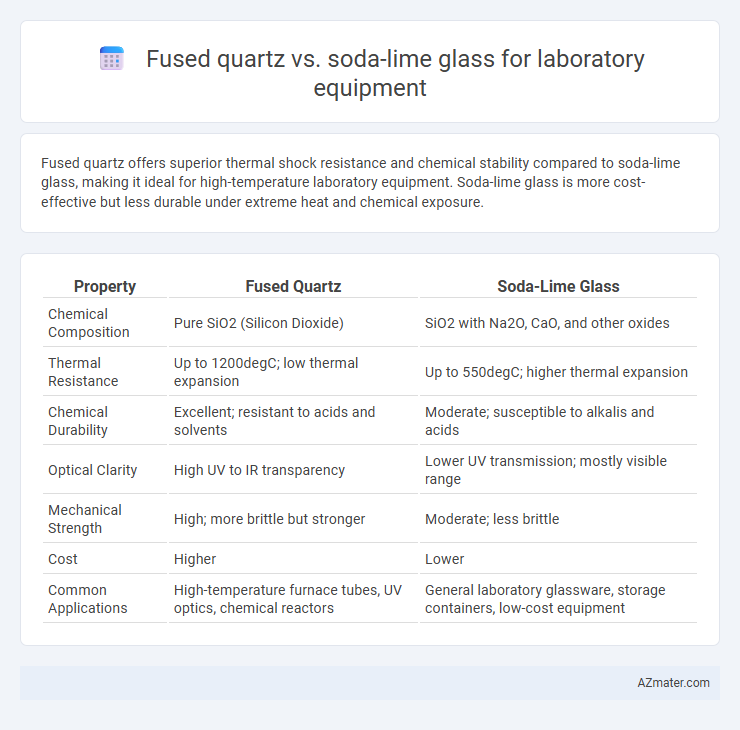 Fused quartz vs. soda-lime glass for laboratory equipment - What is The Difference?