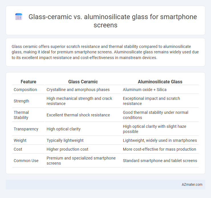 Glass-ceramic vs. aluminosilicate glass for smartphone screens - What is The Difference?