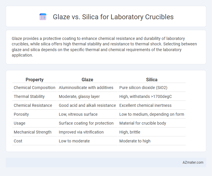 Glaze vs. Silica for Laboratory Crucibles - What is The Difference?