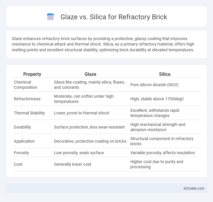Glaze vs. Silica for Refractory Brick - What is The Difference?