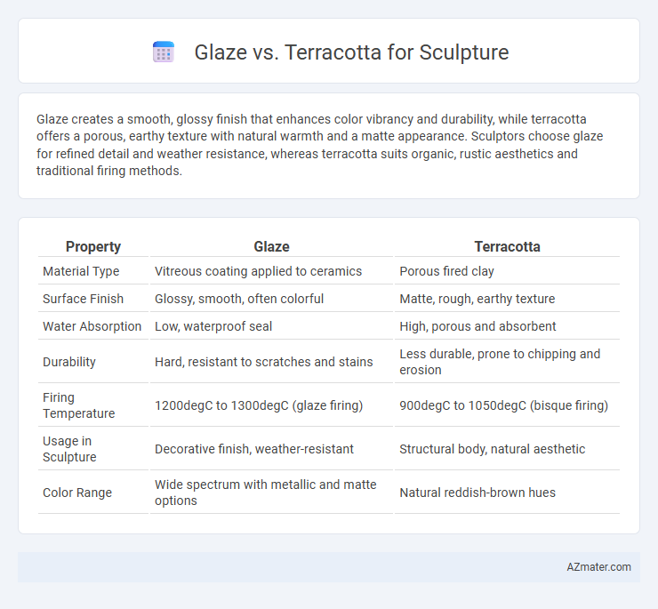 Glaze vs. Terracotta for Sculpture - What is The Difference?