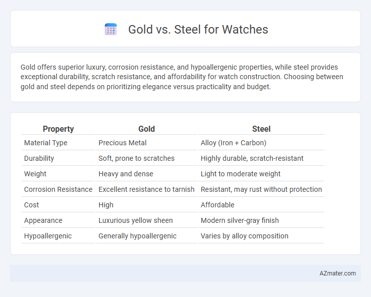 Gold vs. Steel for Watches - What is The Difference?