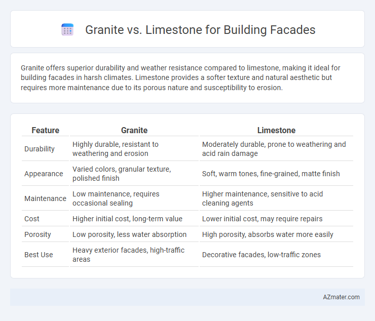 Granite vs. Limestone for Building Facades - What is The Difference?