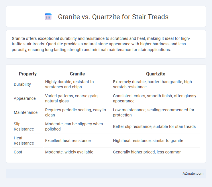 Granite vs. Quartzite for Stair Treads - What is The Difference?