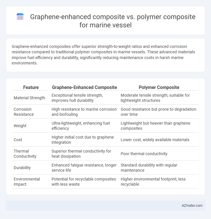 Graphene-enhanced composite vs. polymer composite for marine vessel - What is The Difference?