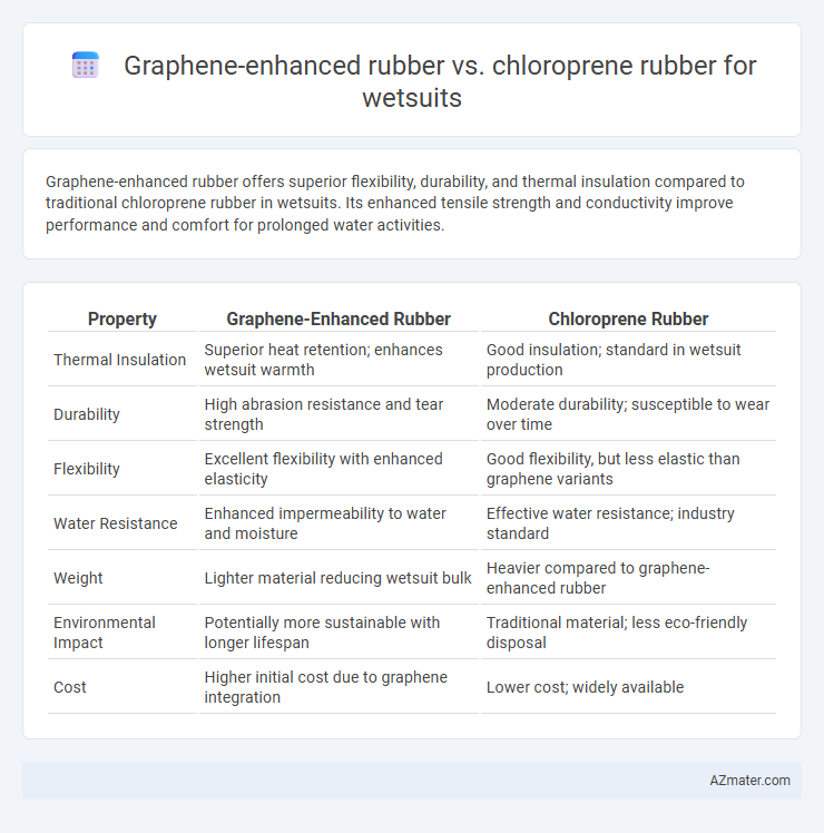 Graphene-enhanced rubber vs. chloroprene rubber for wetsuits - What is The Difference?