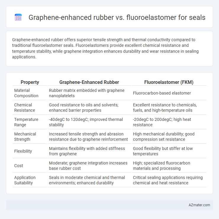 Graphene-enhanced rubber vs. fluoroelastomer for seals - What is The Difference?