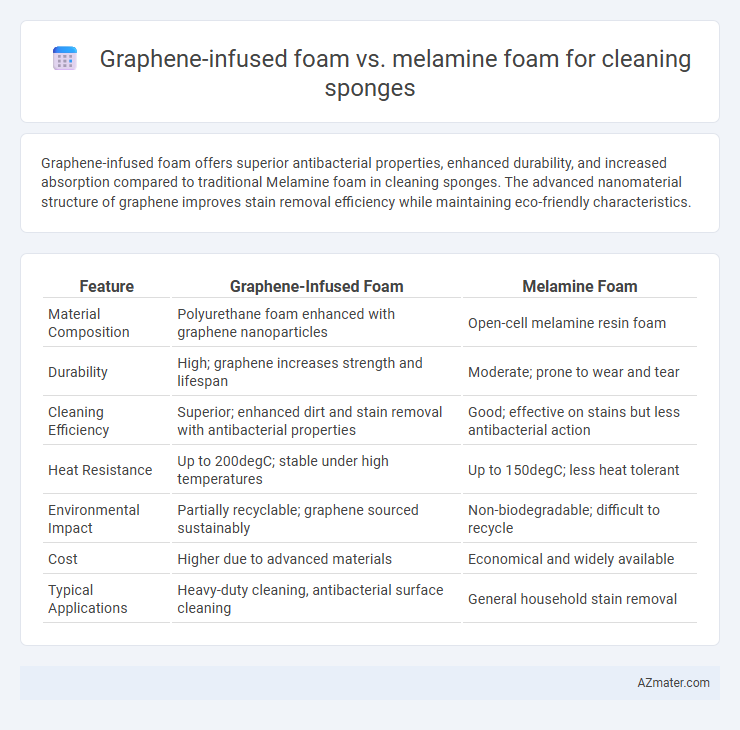 Graphene-infused foam vs. melamine foam for cleaning sponges - What is The Difference?