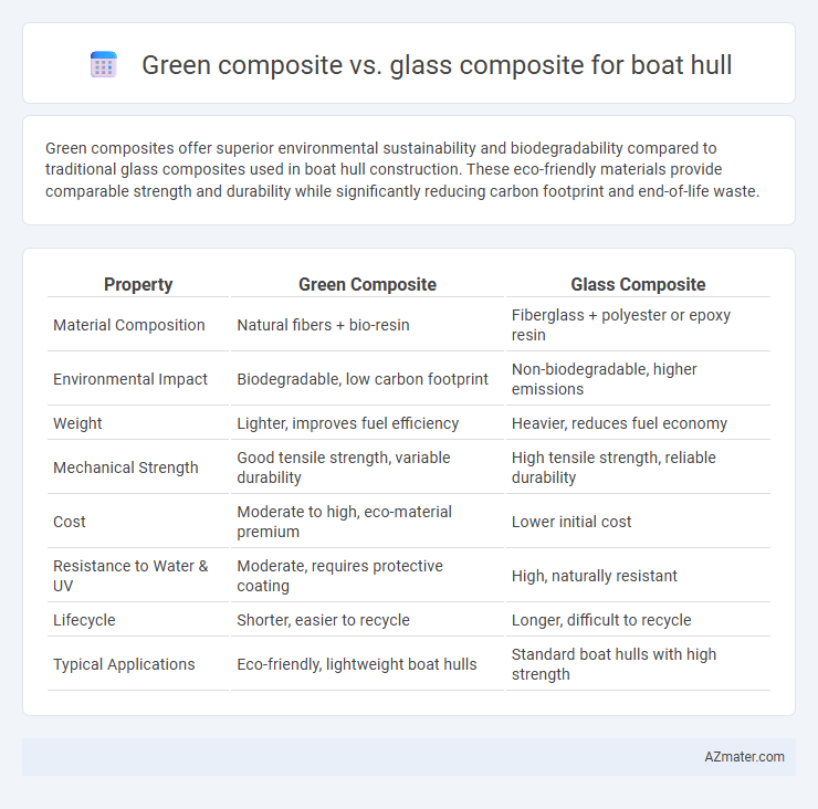 Green composite vs. glass composite for boat hull - What is The Difference?