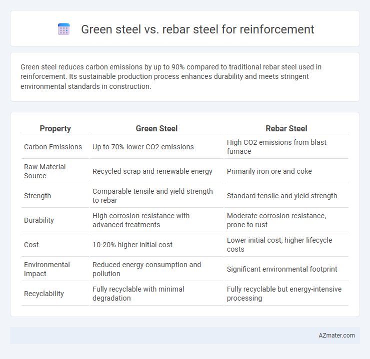 Green steel vs. rebar steel for reinforcement - What is The Difference?