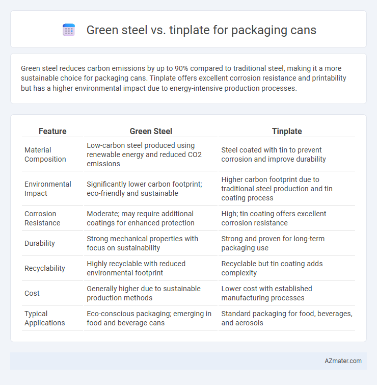 Green steel vs. tinplate for packaging cans - What is The Difference?