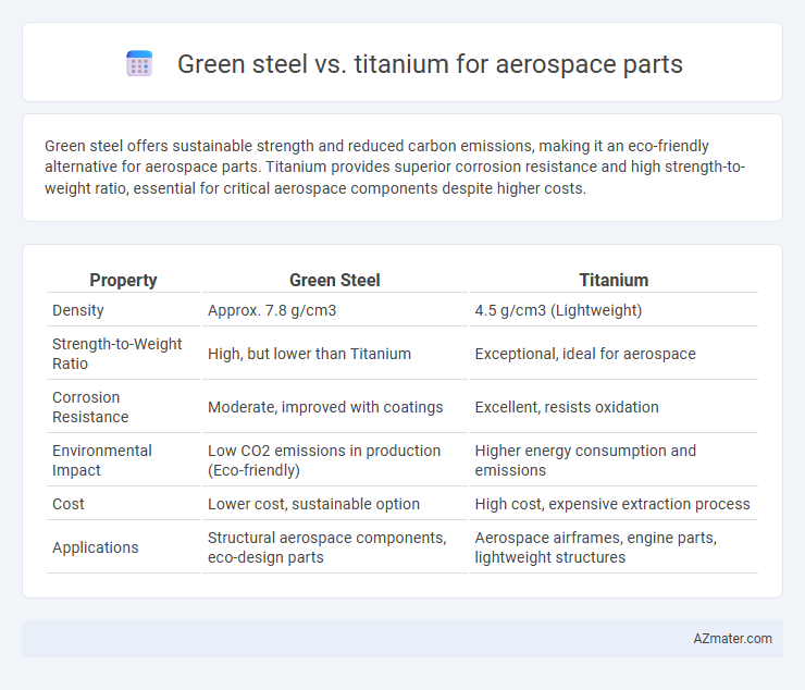 Green steel vs. titanium for aerospace parts - What is The Difference?