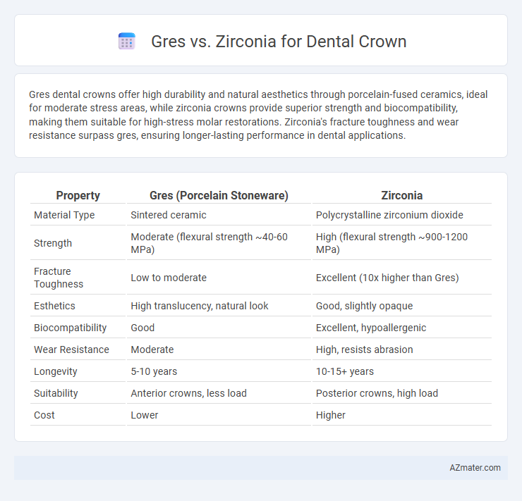 Gres vs. Zirconia for Dental Crown - What is The Difference?