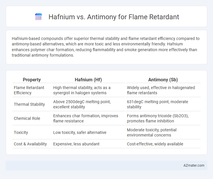 Hafnium vs. Antimony for Flame Retardant - What is The Difference?