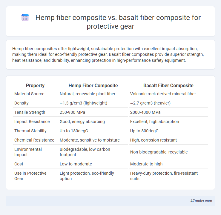 Hemp fiber composite vs. basalt fiber composite for protective gear - What is The Difference?