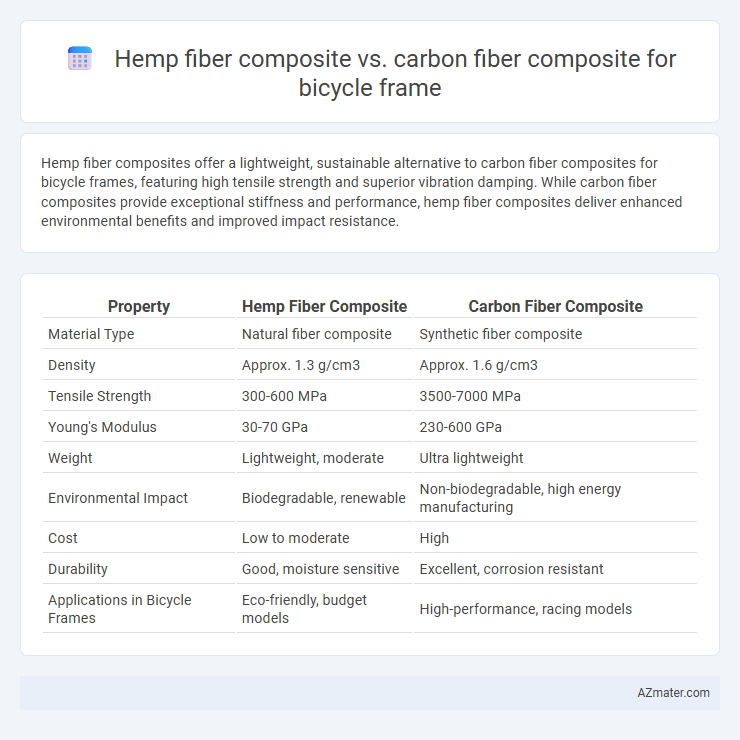 Hemp fiber composite vs. carbon fiber composite for bicycle frame - What is The Difference?