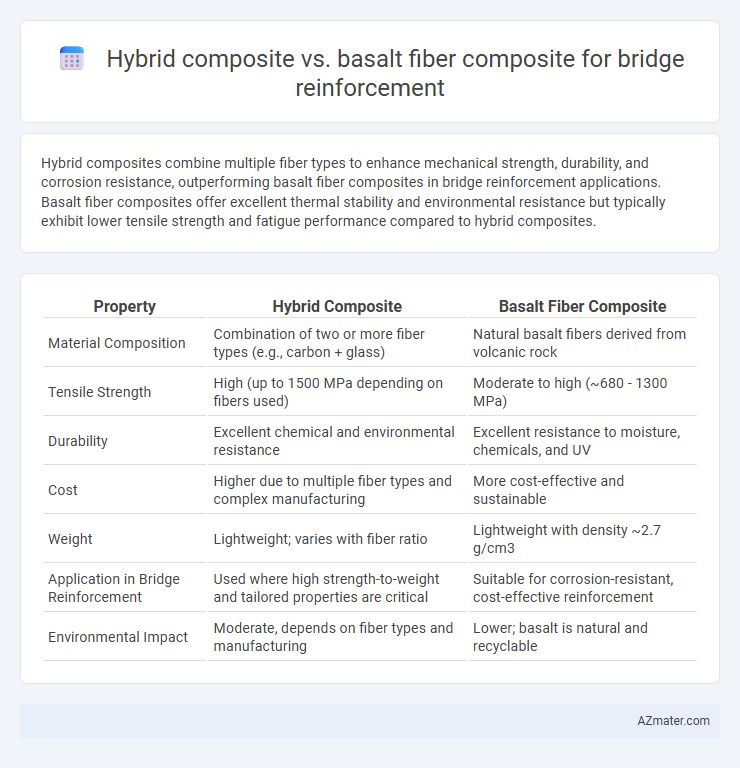 Hybrid composite vs. basalt fiber composite for bridge reinforcement - What is The Difference?