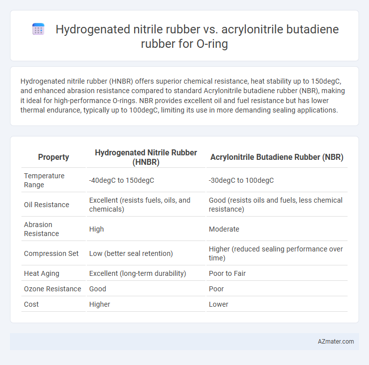 Hydrogenated nitrile rubber vs. acrylonitrile butadiene rubber for O-ring - What is The Difference?