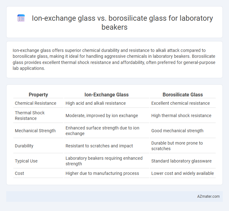 Ion-exchange glass vs. borosilicate glass for laboratory beakers - What is The Difference?