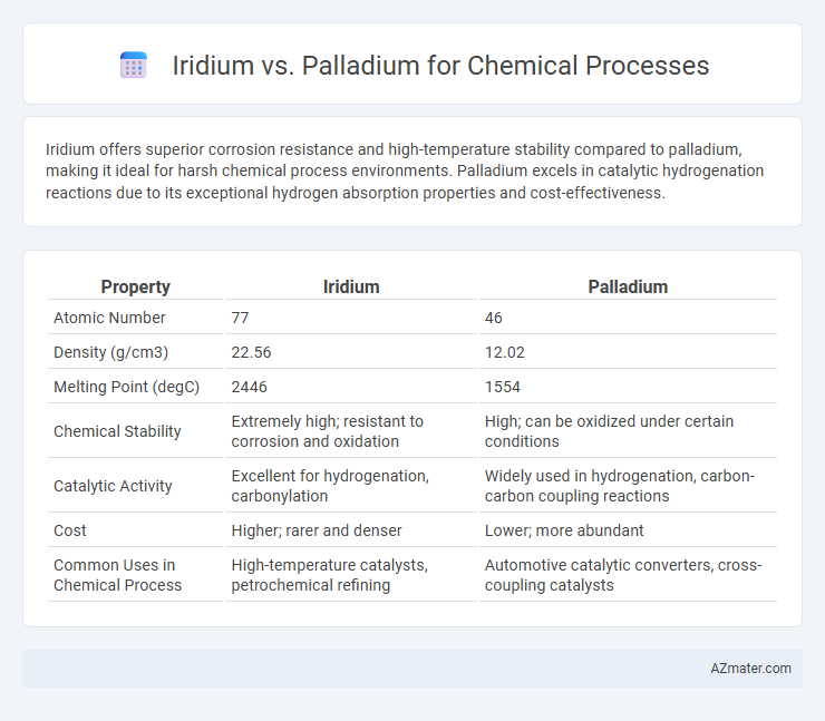 Iridium vs. Palladium for Chemical Processes - What is The Difference?