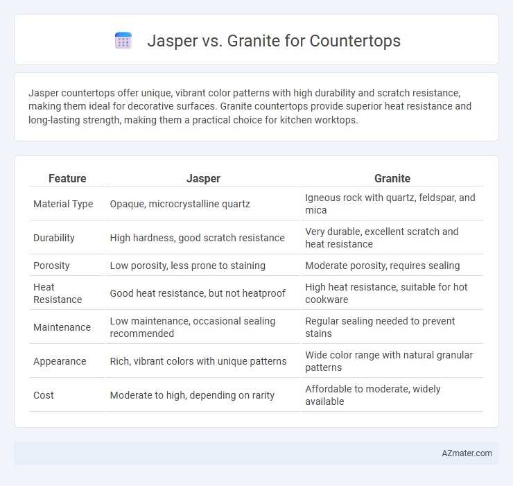 Jasper vs. Granite for Countertops - What is The Difference?