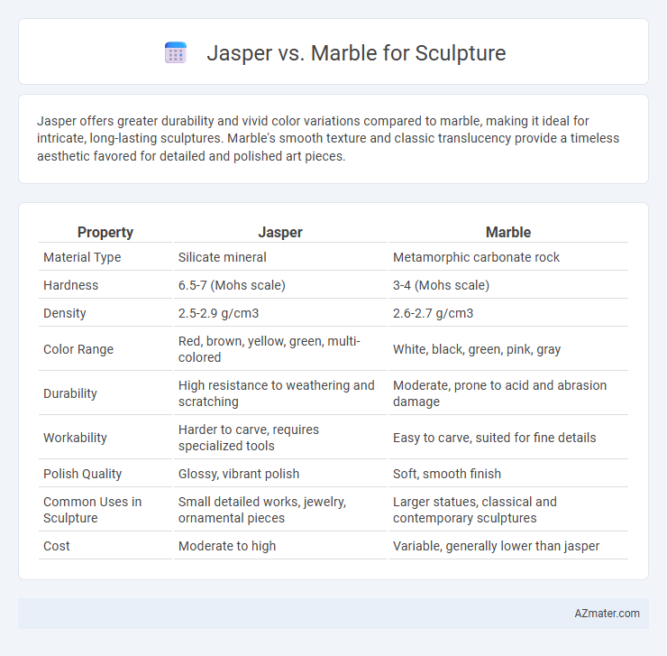 Jasper vs. Marble for Sculpture - What is The Difference?