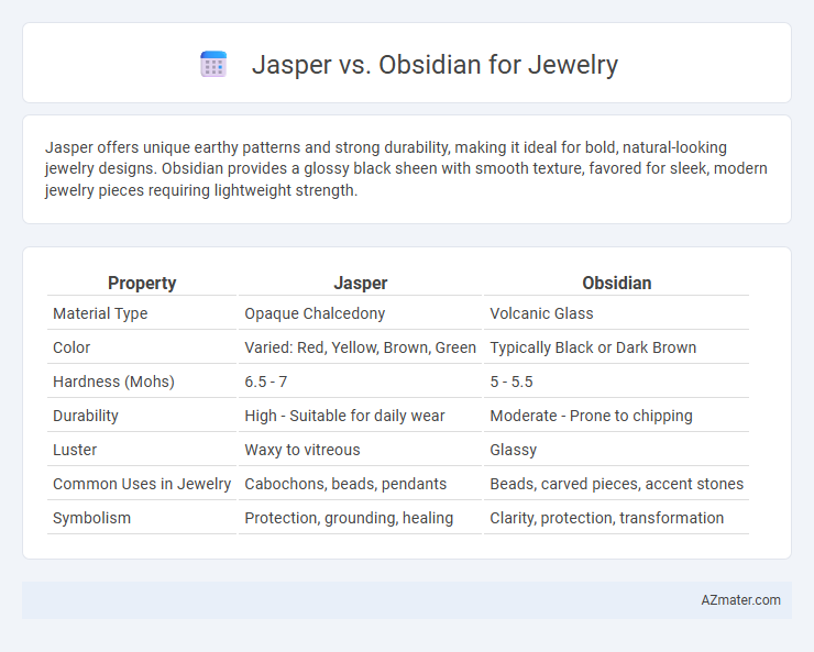 Jasper vs. Obsidian for Jewelry - What is The Difference?