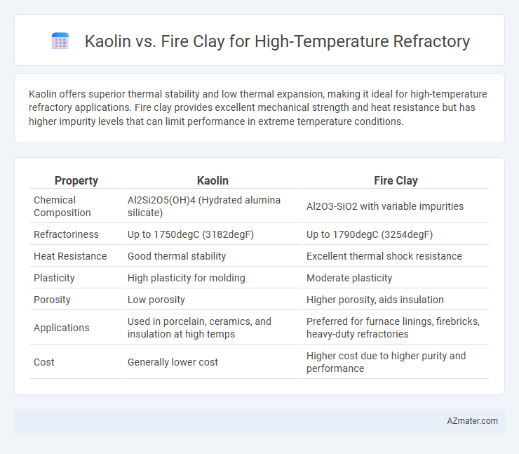 Kaolin vs. Fire Clay for High-Temperature Refractory - What is The Difference?