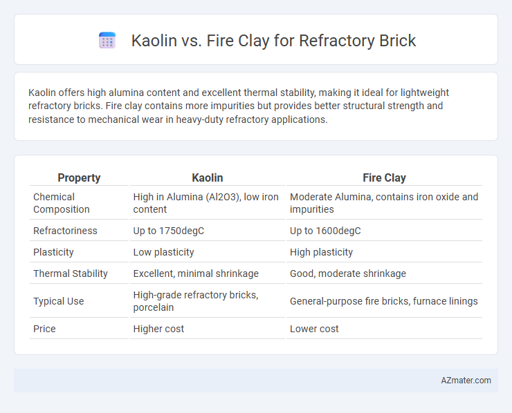 Kaolin vs. Fire Clay for Refractory Brick - What is The Difference?