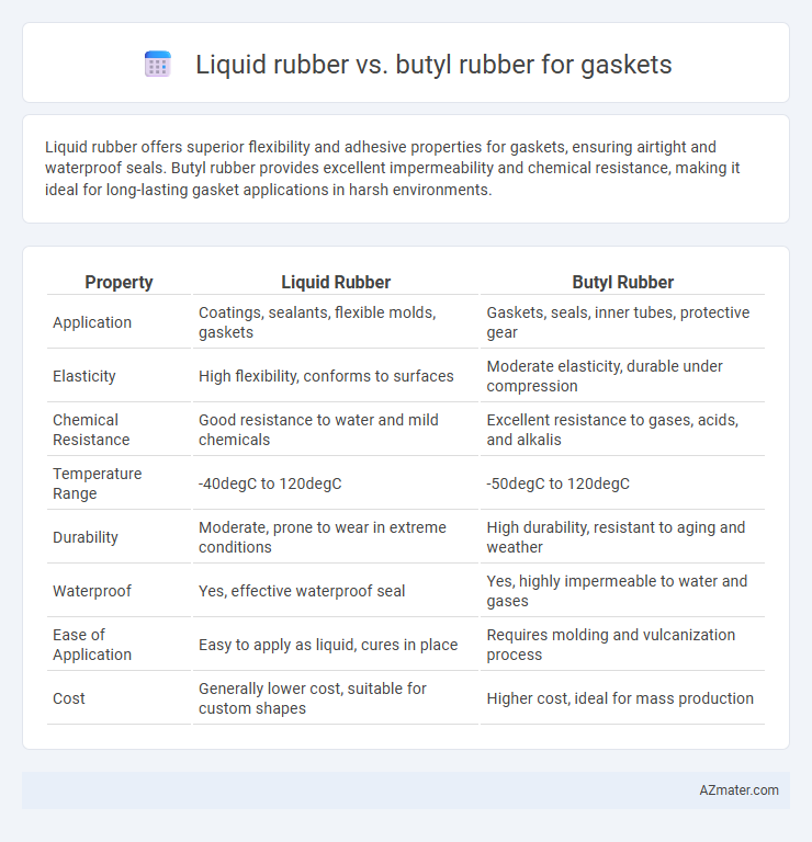 Liquid rubber vs. butyl rubber for gaskets - What is The Difference?