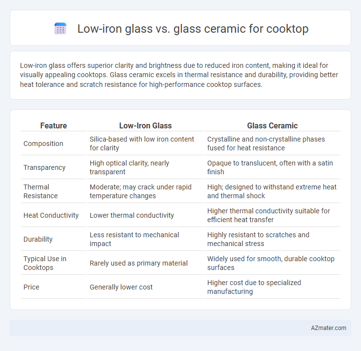Low-iron glass vs. glass ceramic for cooktop - What is The Difference?