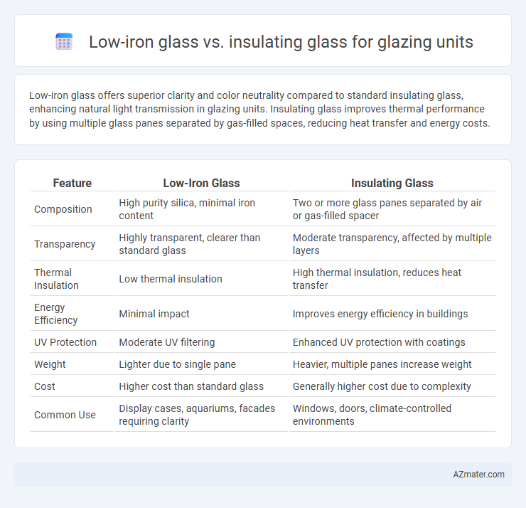 Low-iron glass vs. insulating glass for glazing units - What is The Difference?