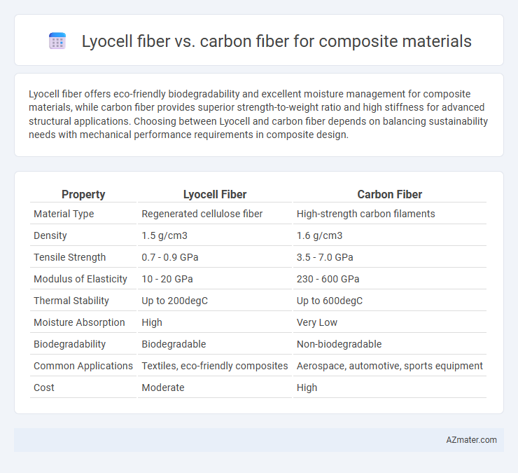Lyocell fiber vs. carbon fiber for composite materials - What is The Difference?