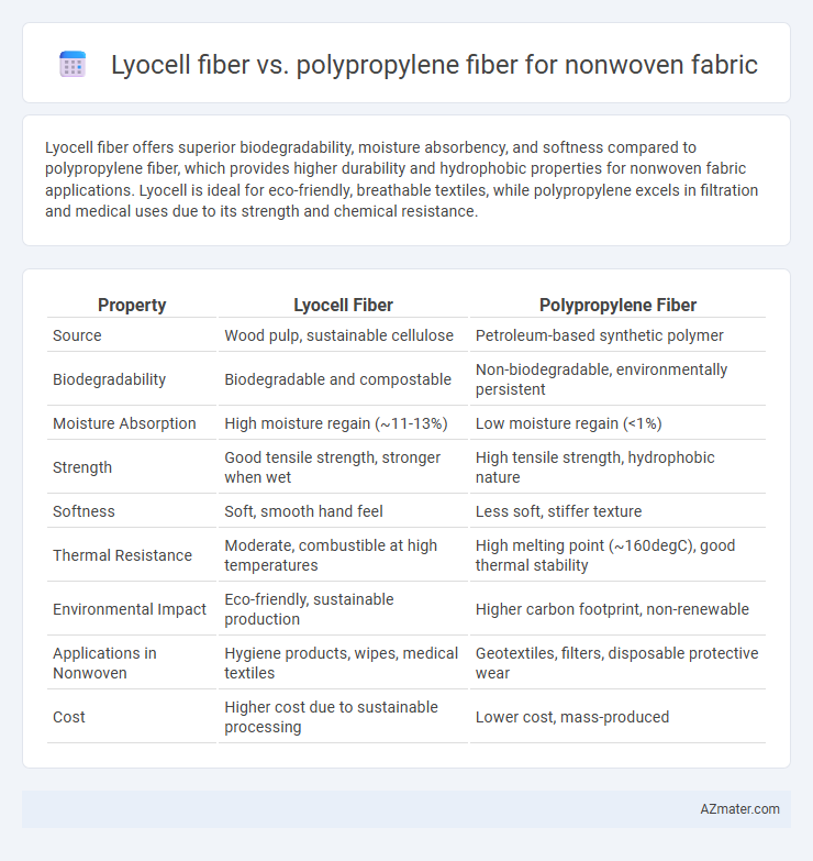 Lyocell fiber vs. polypropylene fiber for nonwoven fabric - What is The Difference?