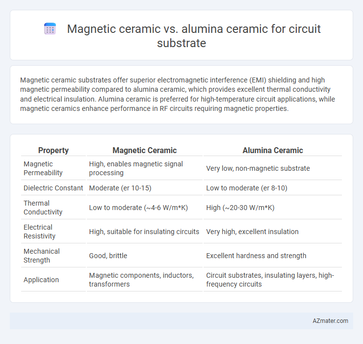 Magnetic ceramic vs. alumina ceramic for circuit substrate - What is The Difference?