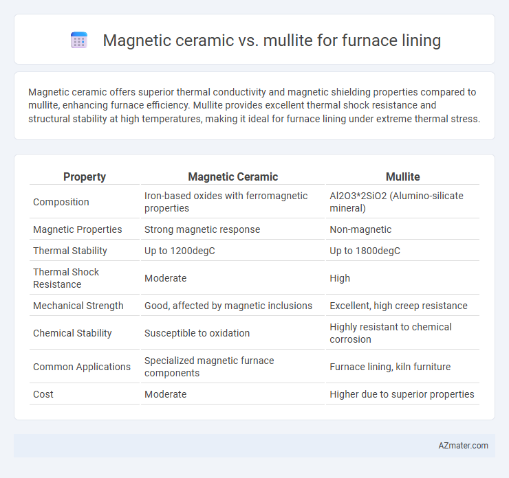 Magnetic ceramic vs. mullite for furnace lining - What is The Difference?